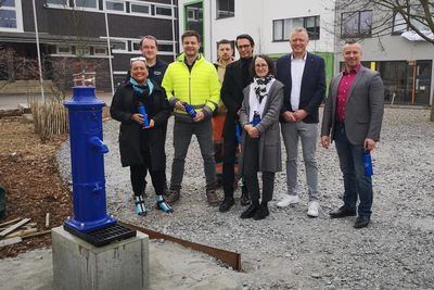 2025-03-24 - Einweihung Trinkwasserbrunnen am EWR